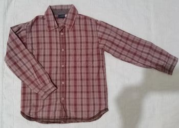 Sergent major chemise carreaux rouge