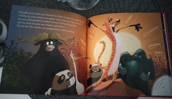 Livre "Le singe et le léopard" neuf - photo numéro 2