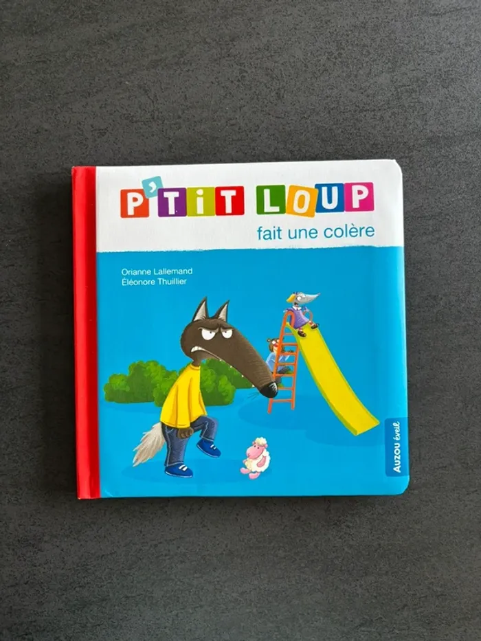 Livre - Auzou Éveil - P’tit Loup fait une colère