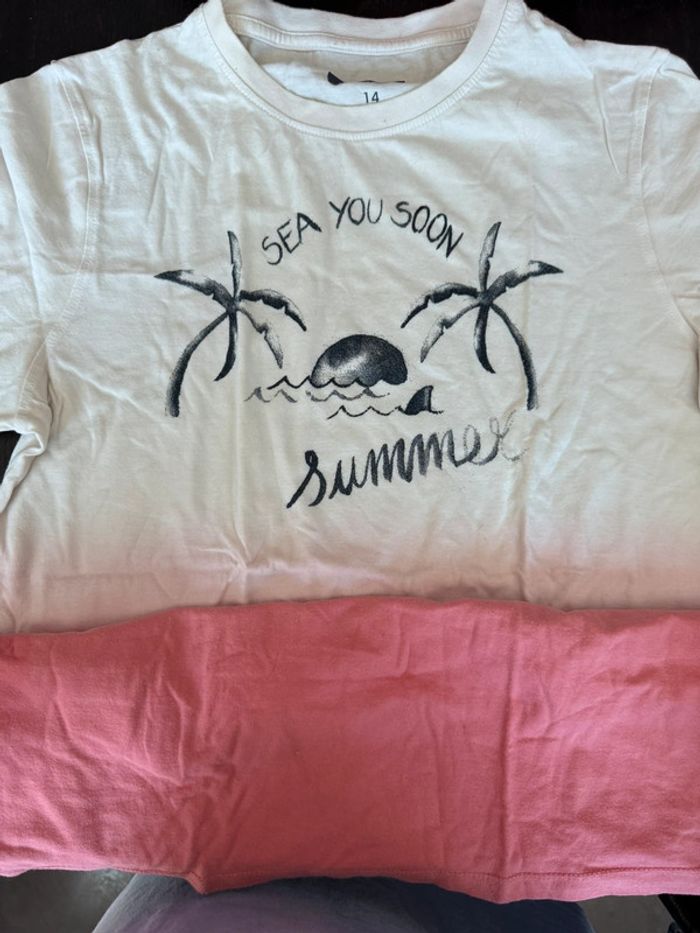 Lot teeshirt garçon 14 ans - photo numéro 7