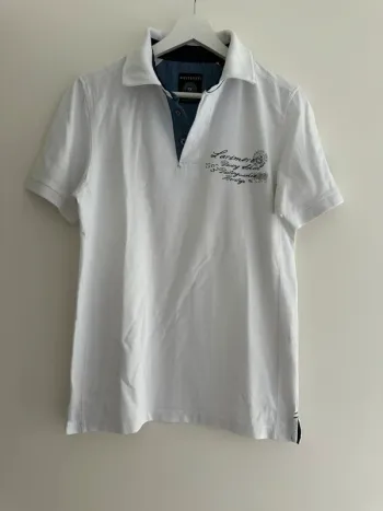 Polo blanc homme taille S