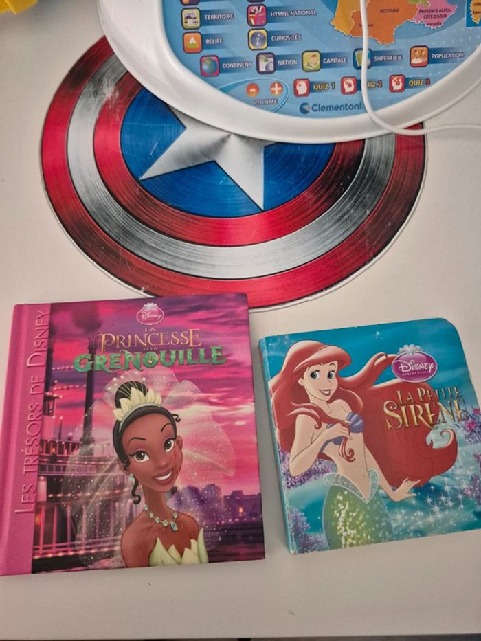 Lot 2 mini livres Disney