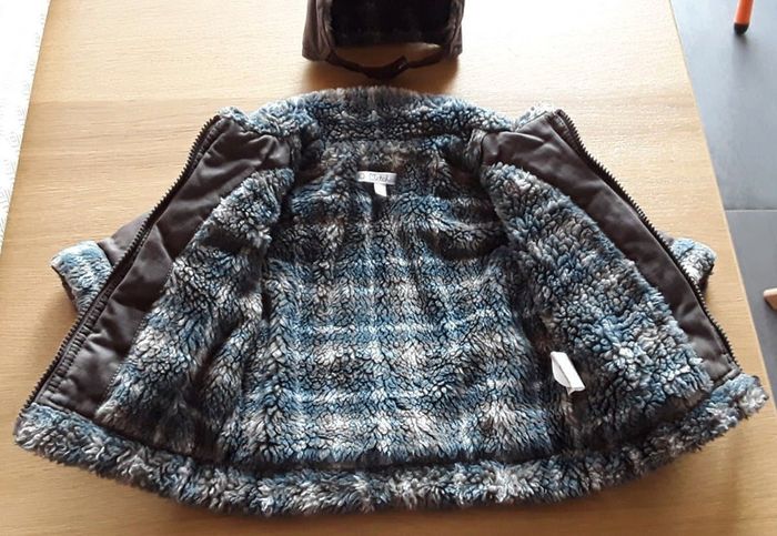 Manteau + Bonnet - 3 mois - photo numéro 2