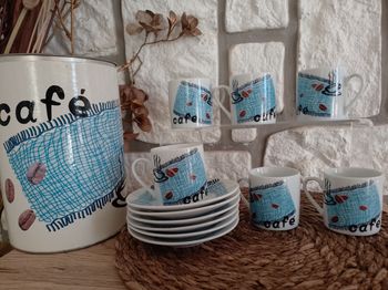 Service expresso 6 personnes 