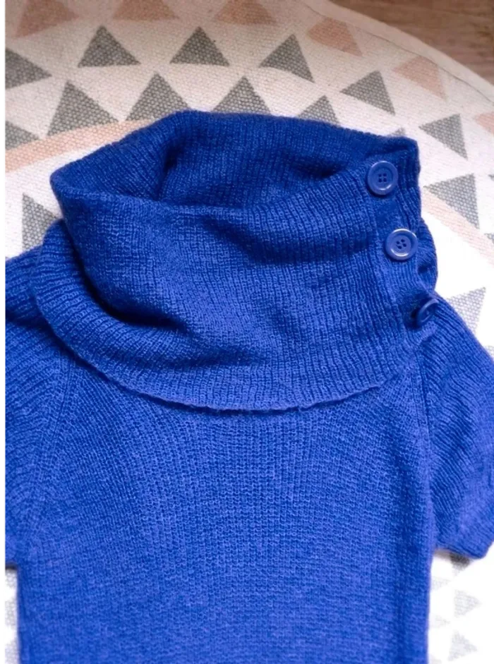 Pull Laine Mohair Vintage - Violet - H&M - 38 = 34 actuel - Comme Neuf - photo numéro 5