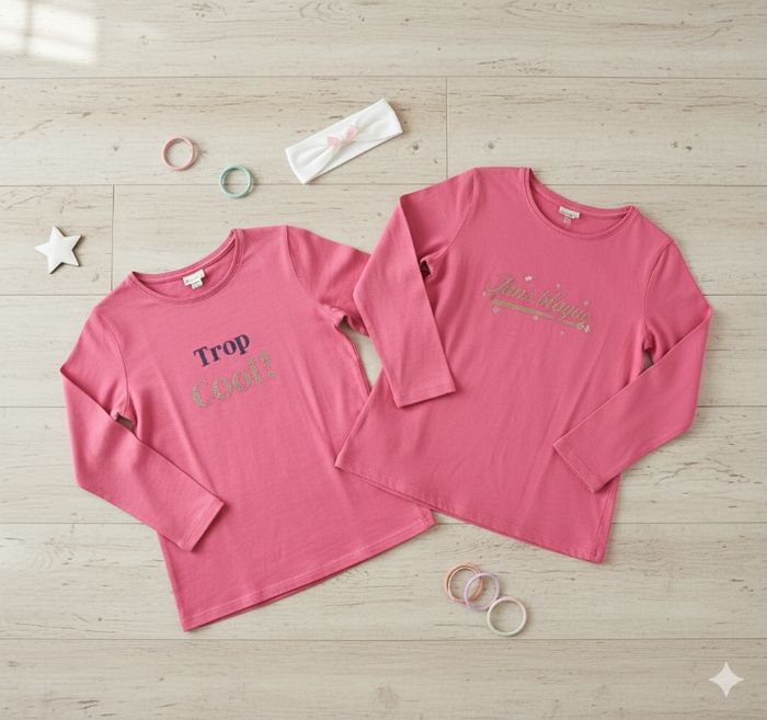 Lots de 2 sous pull TAO 8 ans - photo numéro 3