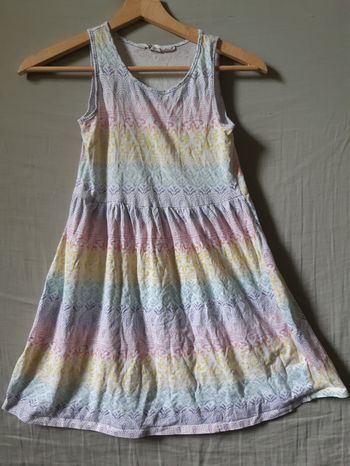 Robe avec motifs multicolore