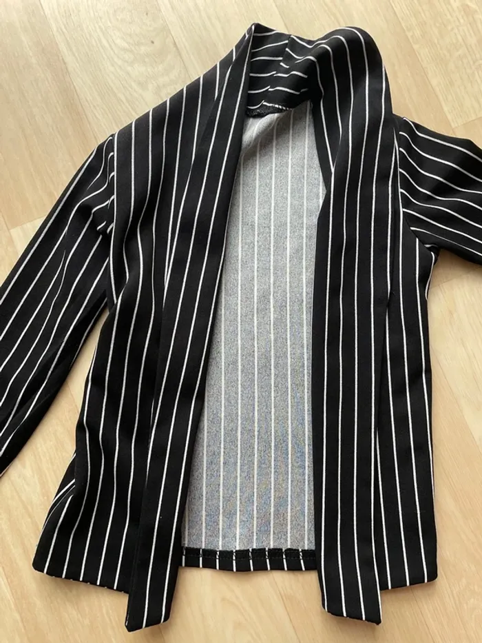 Veste fille 6 ans type blazer légère - photo numéro 3