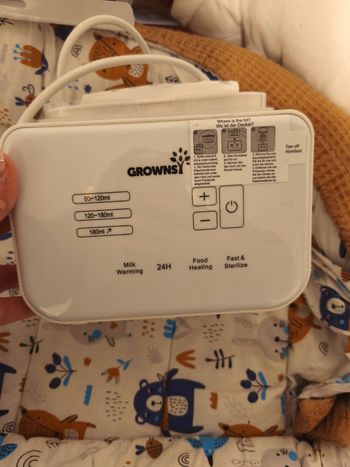 Chauffe biberon grownsy 9 en 1