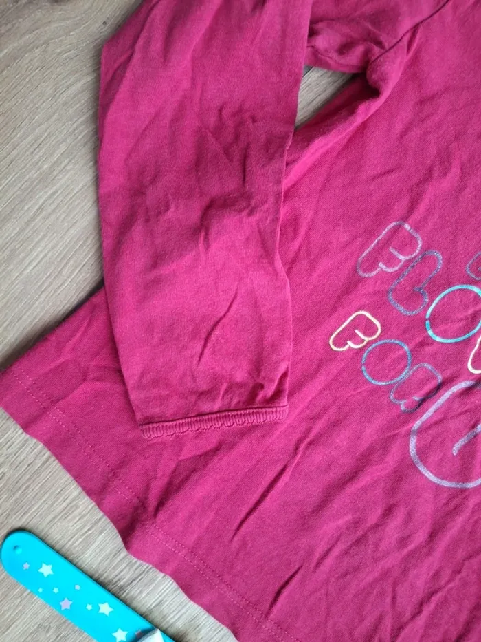 T-shirt manches longues Tex 5 ans très bon état - photo numéro 4