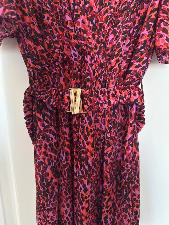 Robe ceinturée imprimée - photo numéro 3