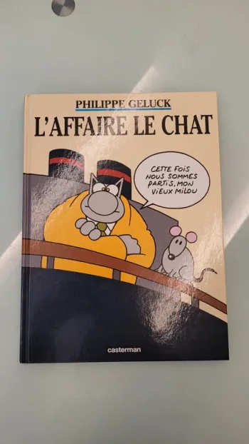 Bande dessinée L'affaire le Chat de Philippe Geluck