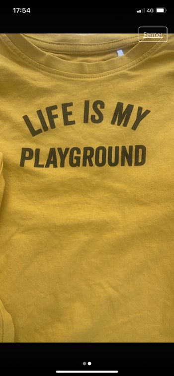 T shirt longue manche orchestra