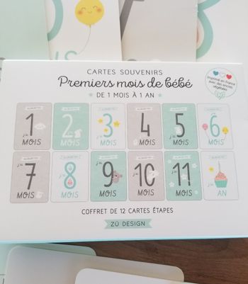 Cartes souvenirs bébé