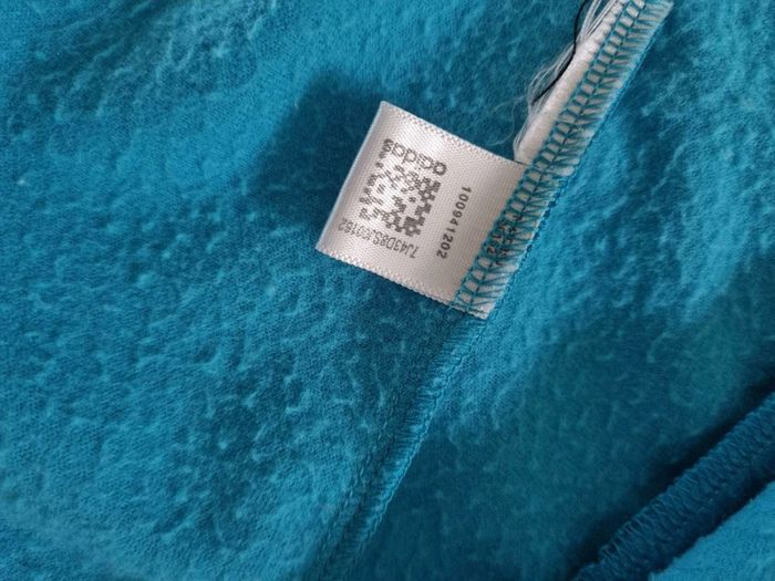 Veste de sport bleu turquoise et rose taille S - photo numéro 11