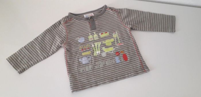 T.shirt manches longues 12 mois - photo numéro 3