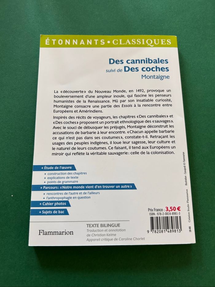 Des cannibales, Montaigne - photo numéro 2