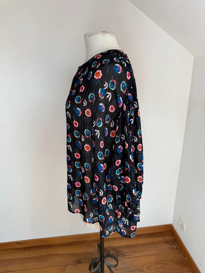 Superbe blouse fluide en voile ample Monoprix 🌸 40 42 44 - photo numéro 4