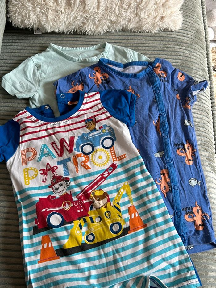 Lots de 3 Combinaison été