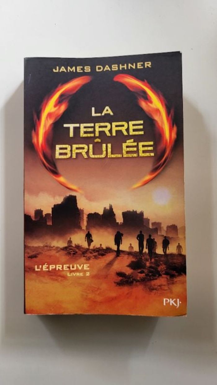 la terre brûlée de james dashner