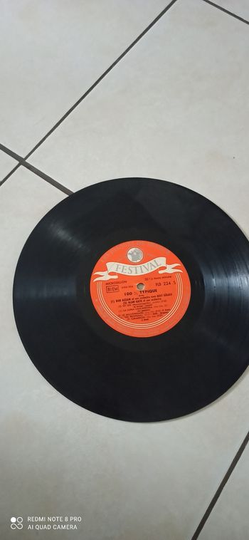 Disque 33 tours Bob azzam