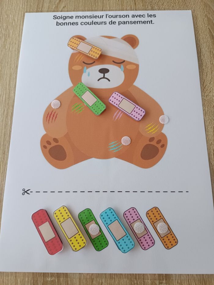 Montessori les couleurs