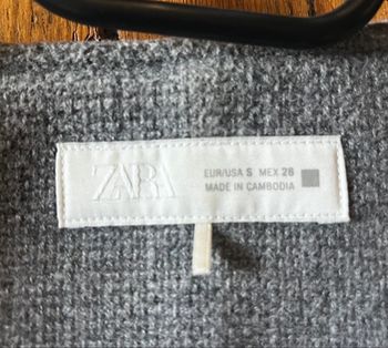 Veste grise Zara 