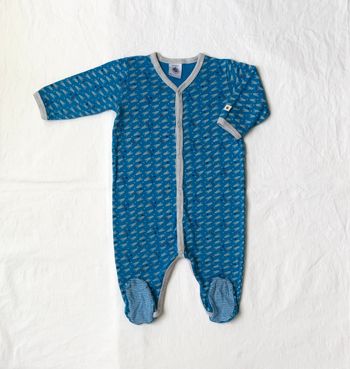Pyjama fin Petit Bateau 3 mois