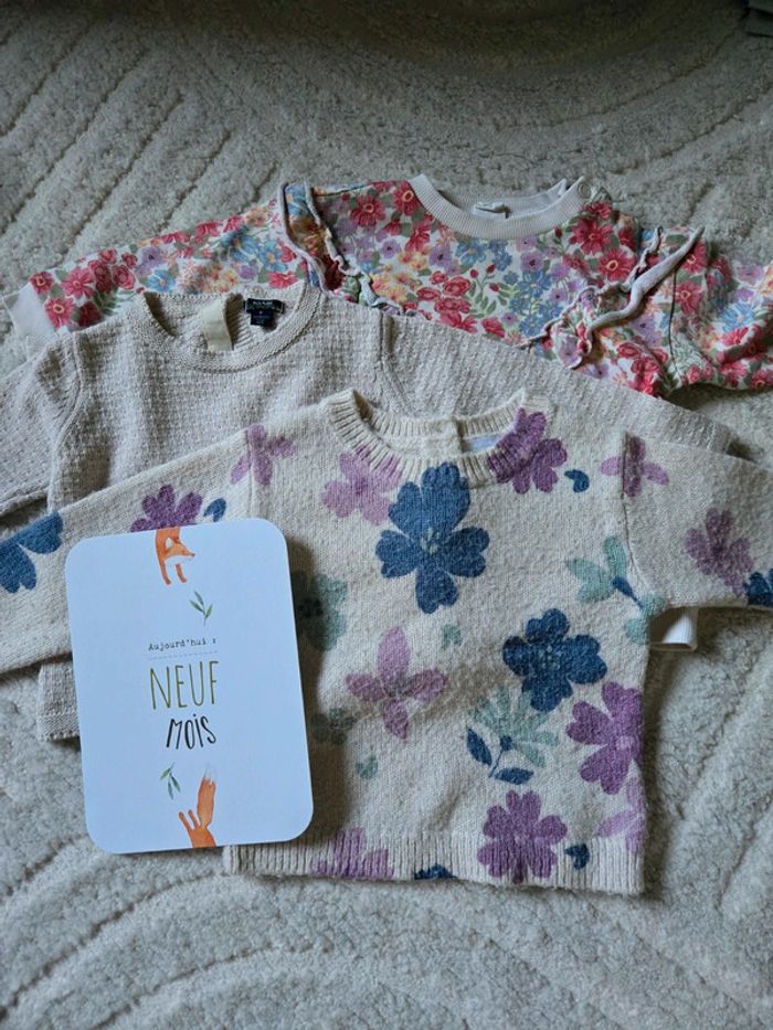 Pull bébé 9 mois