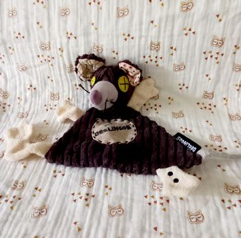 Doudou souris rat Deglingos