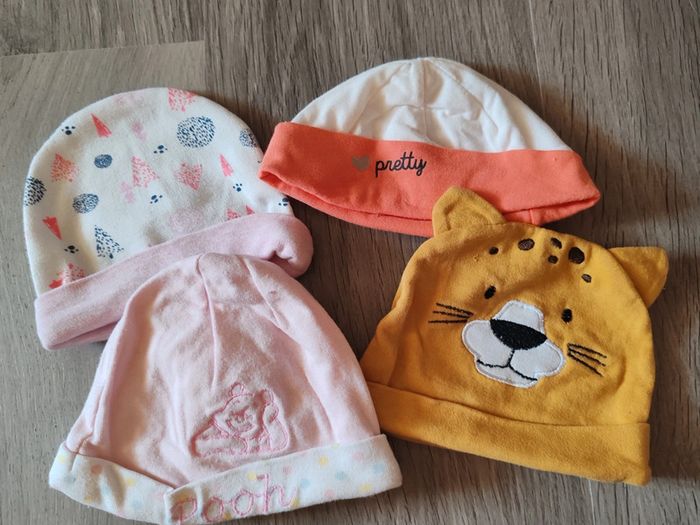 Lot de bonnet bébé