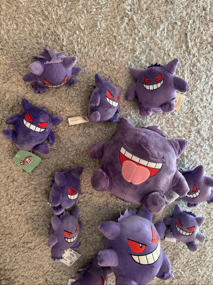 Ectoplasma Gengar peluches Pokemon authentique - photo numéro 3