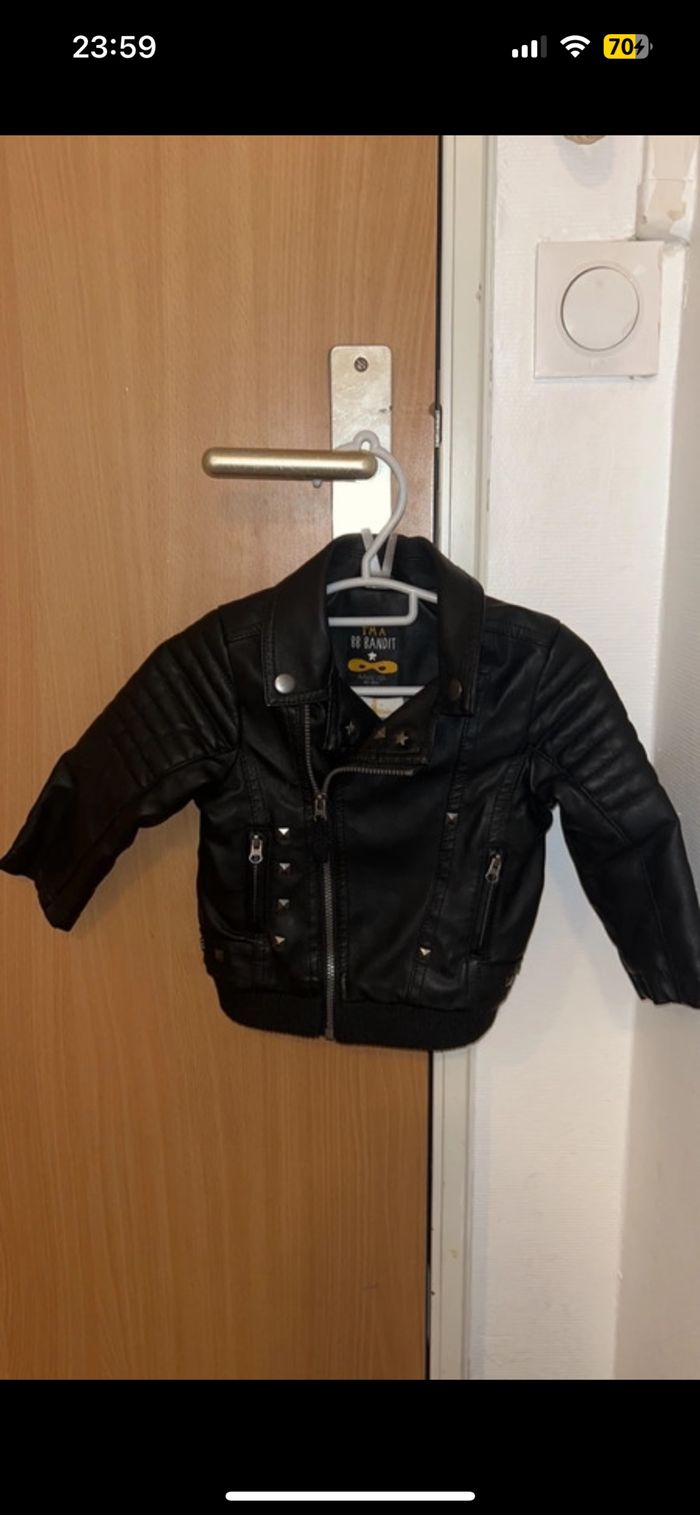 Veste similicuir - photo numéro 2