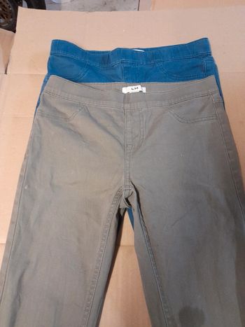 Lot Jeggings fille
