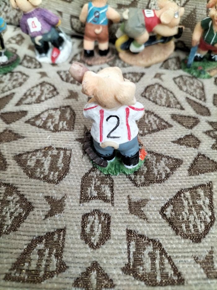 Figurine Sports cochon série Boizet (unité) - photo numéro 15