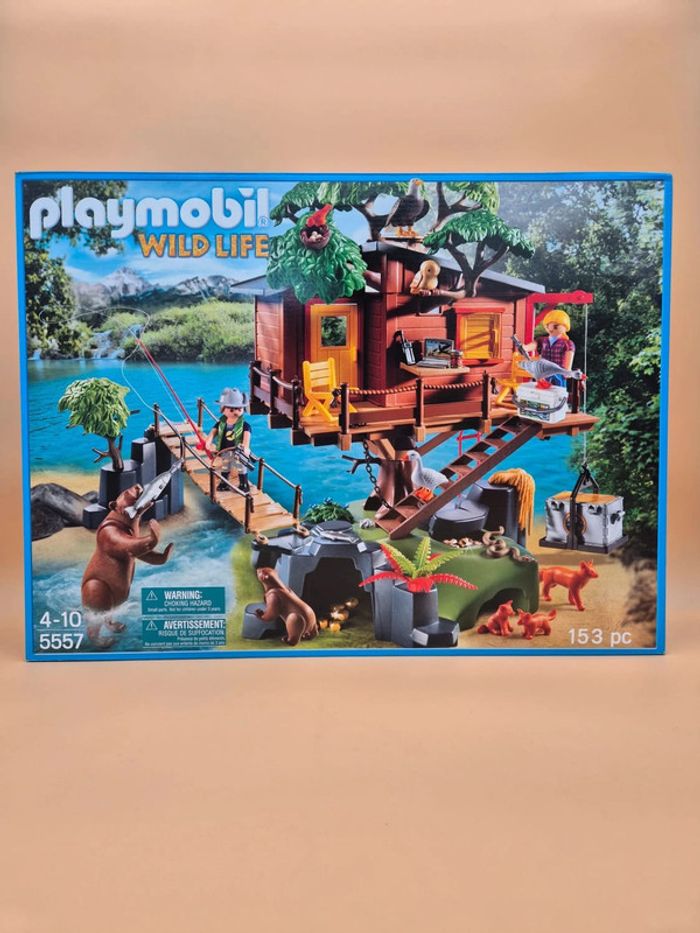Playmobil Wild Life 5557 - Cabane dans les arbres. Transforme ta chambre en jungle sauvage