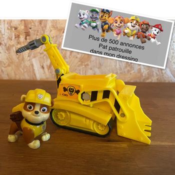 Idée cadeau 🎁 Jouet figurine Ruben avec son véhicule de la Pat Patrouille
