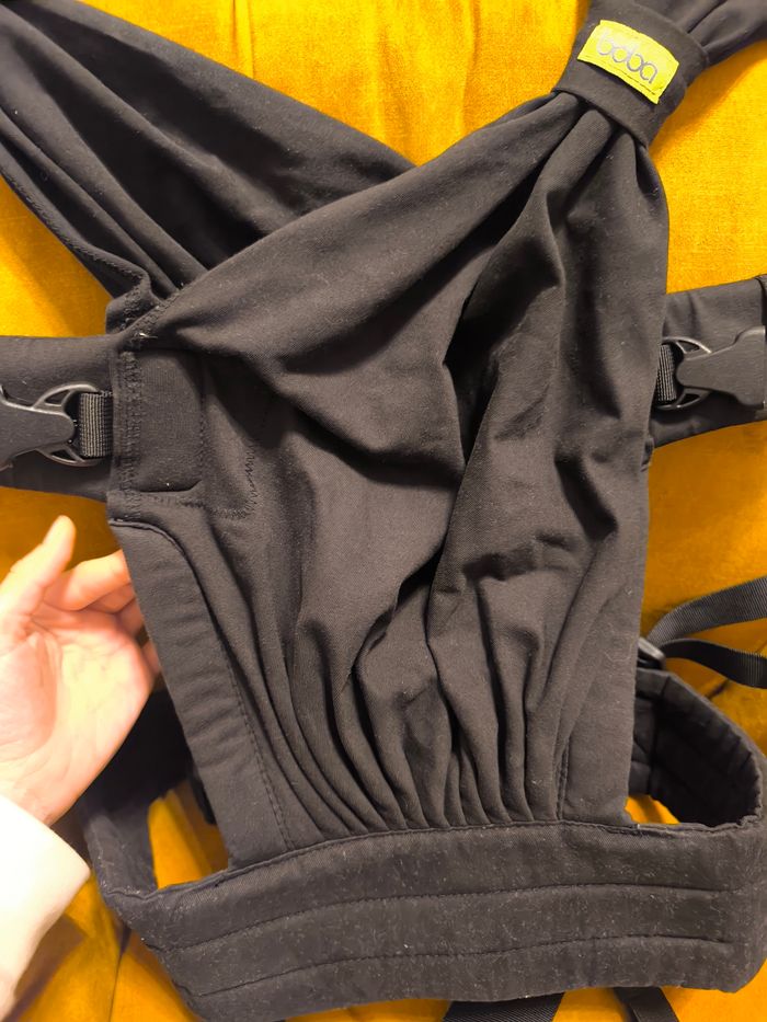 Porte bébé boba Bliss noir neuf - photo numéro 2