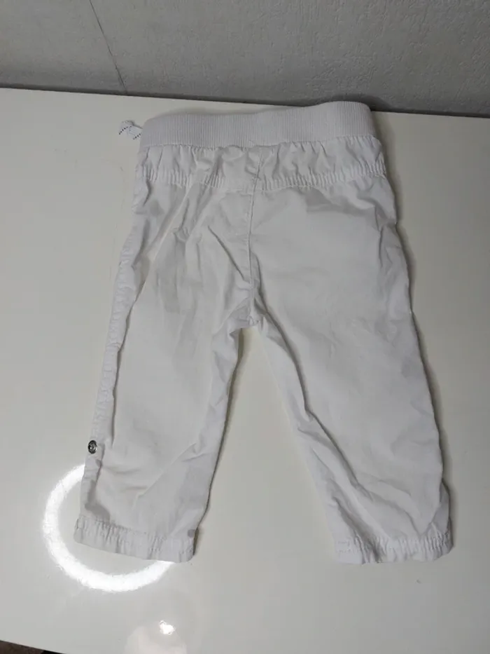 Pantalon blanc " Kiabi"