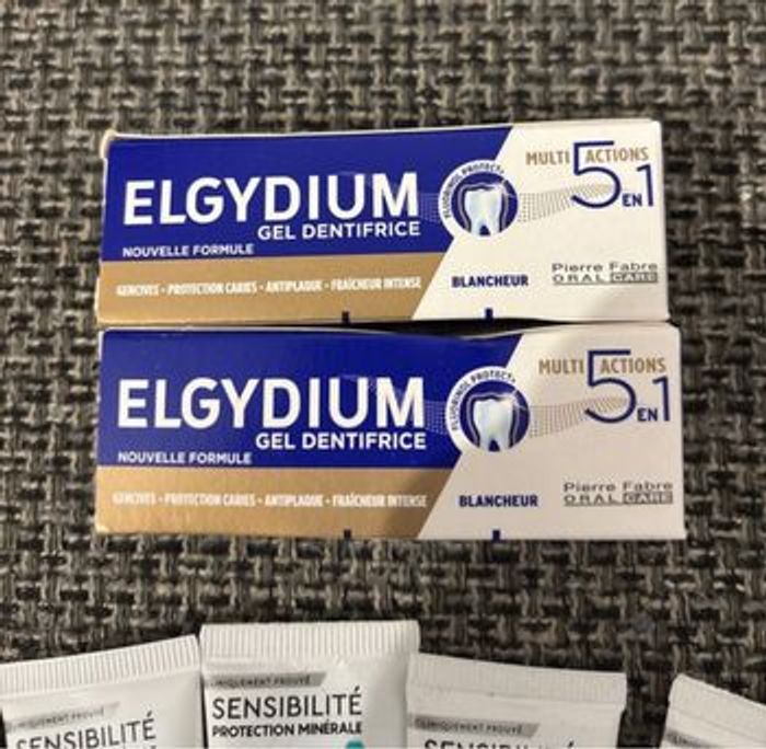 Lot de 11 dentifrices fluocaril signal elgydium - photo numéro 4