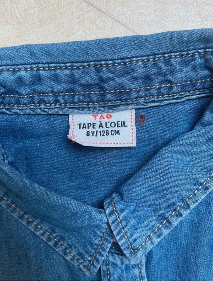 Chemise en jean tape à l’œil - photo numéro 2