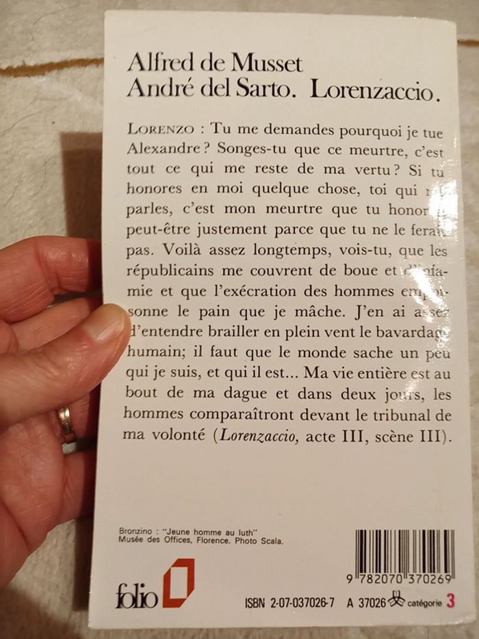 Alfred de Musset : Lorenzaccio - photo numéro 2
