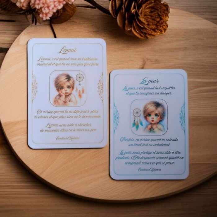 Cartes des émotions pour garçons - photo numéro 4