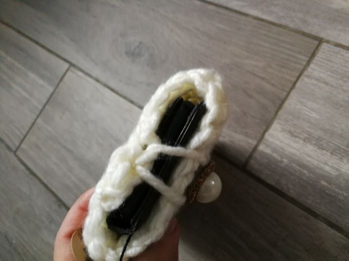 Pochette à lunettes ou mini-agenda en acrylique  doux - photo numéro 2