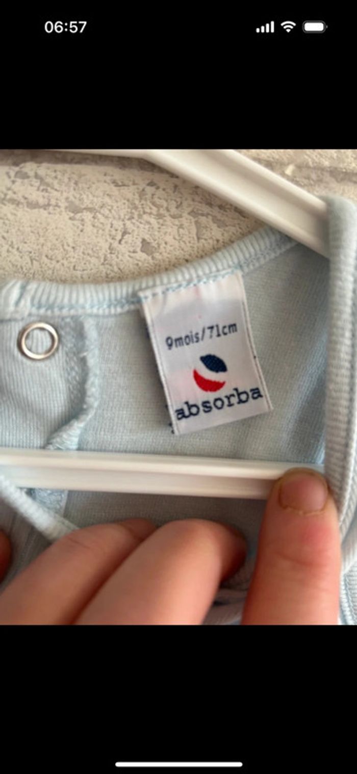 Salopette Absorba taille 9 mois - photo numéro 3