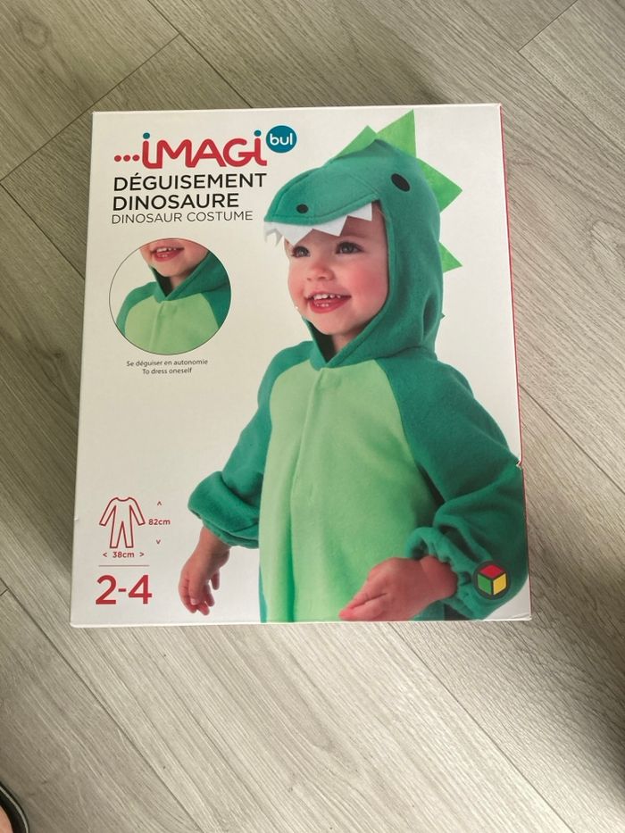 Déguisement dinosaure fille/garcon oxybul - photo numéro 1
