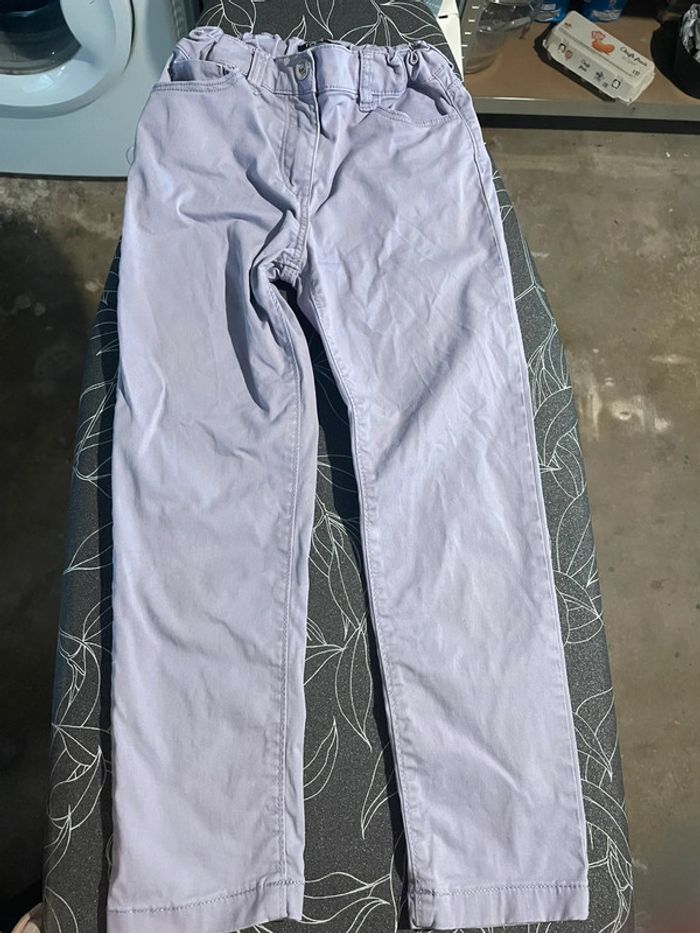 Pantalon violet, fille
