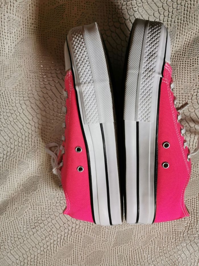 Baskets Converse basses rose fluo T40 - photo numéro 8
