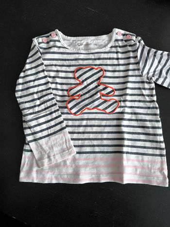 T-shirt manches longues 24 mois