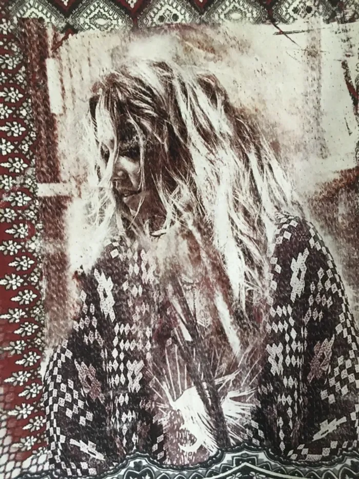 T-shirt beige fantaisie camaïeu T.38 - photo numéro 4